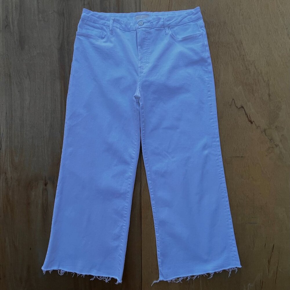 KUT FROM THE KLOTH MEG FAB AB WIDE LEG JEANS WOMEN’S sz 16 White High Rise